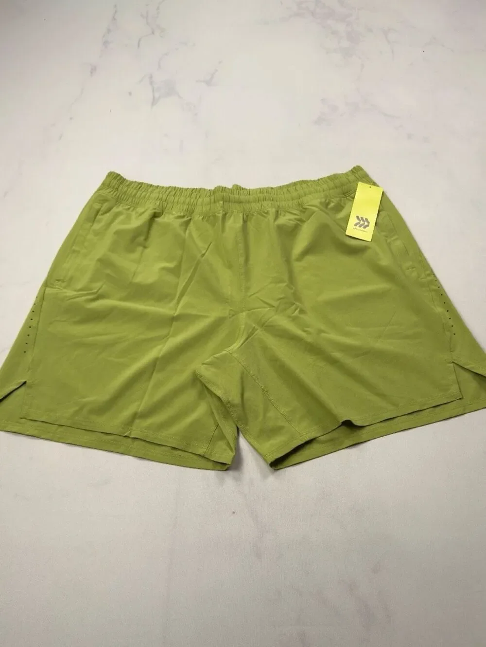 All In Motion Athletic Shorts Green Running Training - Mens XL NWT